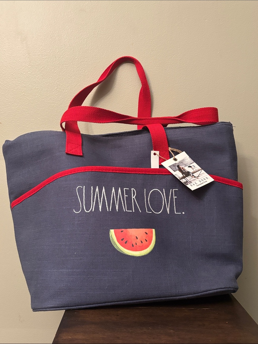 Rae Dunn Summer Love Insulated Tote